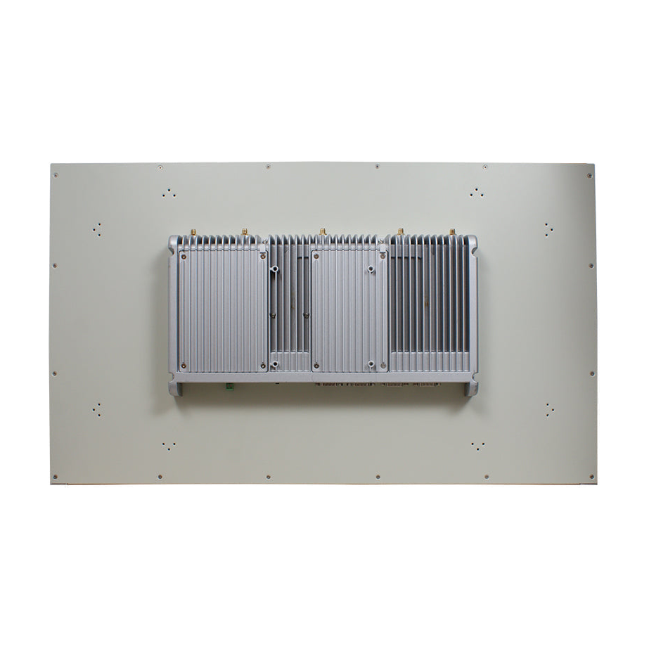 Panel PC 27' HPC270C-DCP6305E (Tiger Lake 6305E, 2 GLan, 12-36V) — vista do equipamento