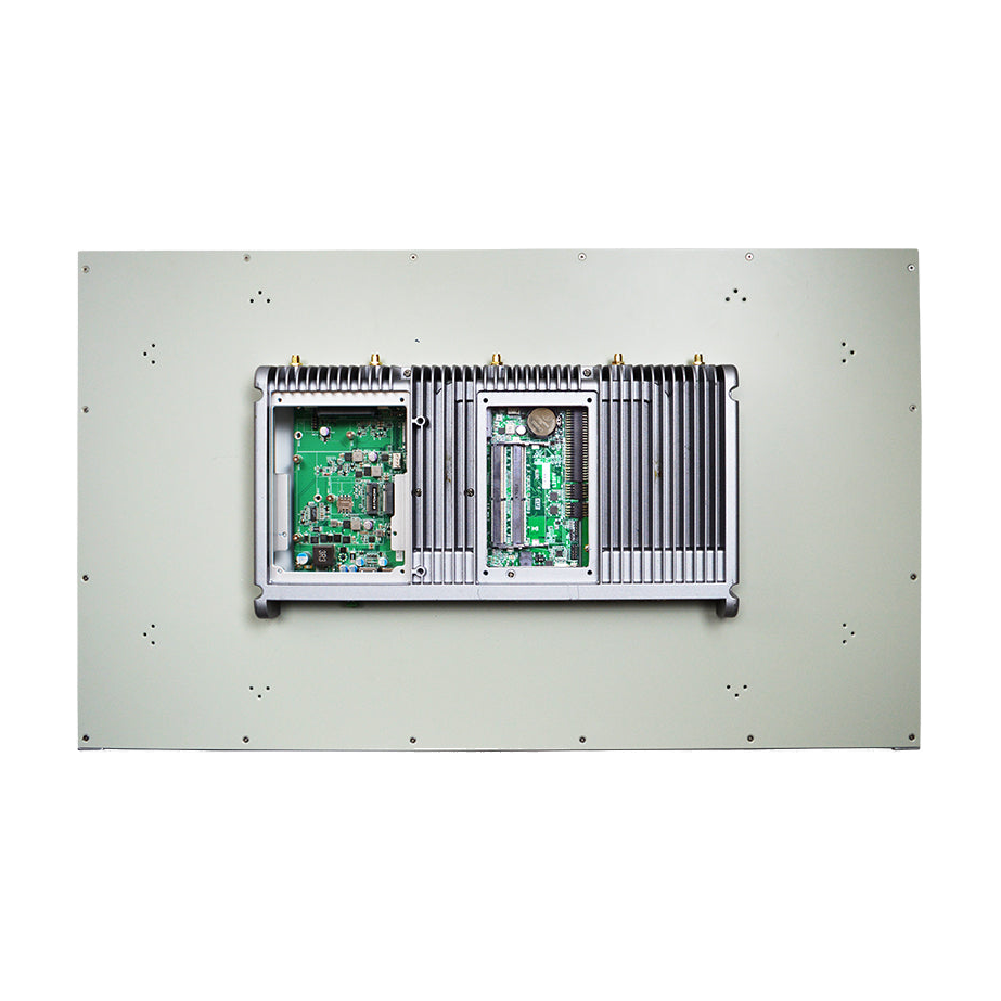 Panel PC 27' HPC270C-DCP6305E (Tiger Lake 6305E, 2 GLan, 12-36V) — vista do equipamento