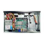Jetway HBJC150I225-H610B (Intel 12/ 13 LGA1700, 2 LAN, 2 COM) — vista do equipamento