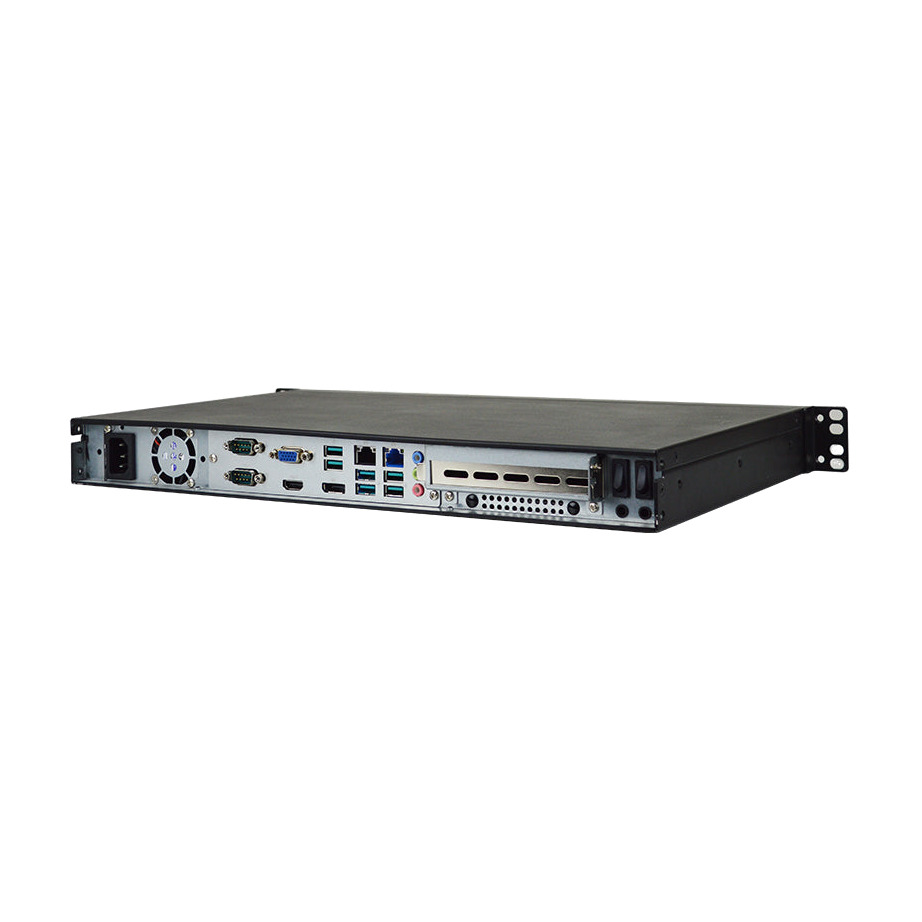 Jetway HBJC150I225-H610B (Intel 12/ 13 LGA1700, 2 LAN, 2 COM) — vista do equipamento