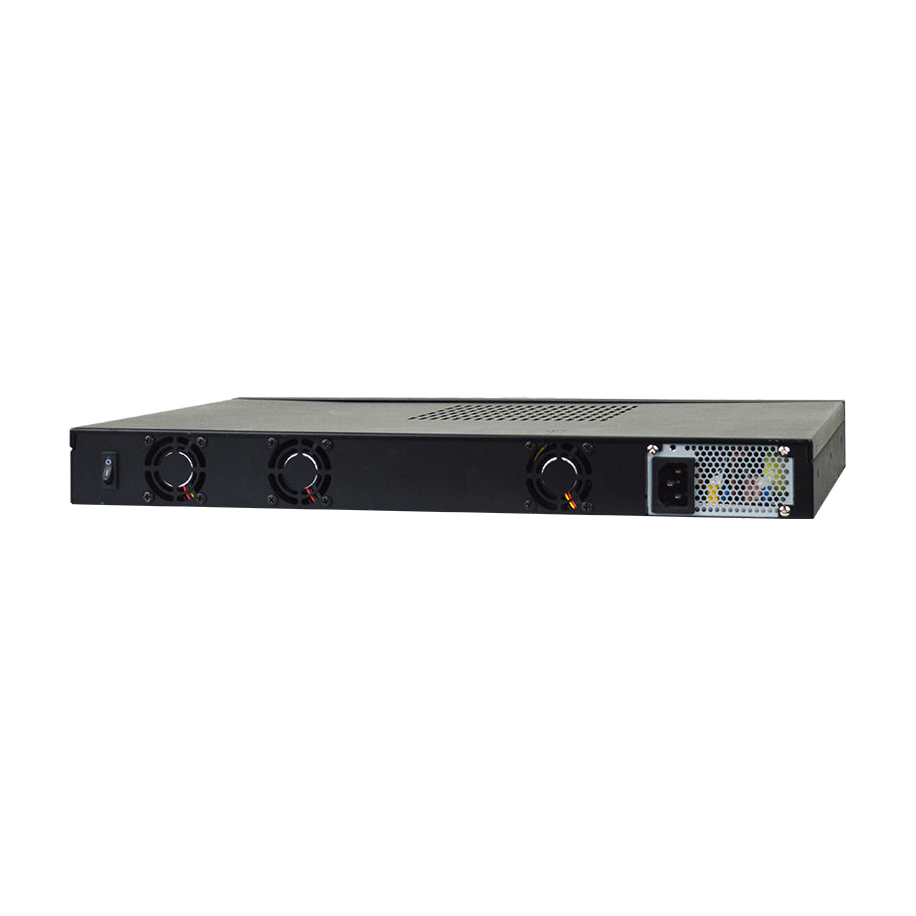 Jetway HBJC153I23-Q670B (Intel 12/ 13 LGA1700, 8* LAN 2.5GbE, RAID) — vista do equipamento