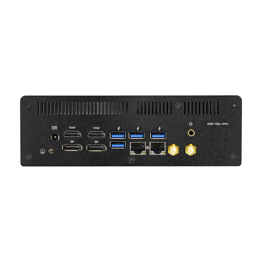 Jetway HBFDF05-35G7-V (Tiger Lake-UP3 i5-1135G7, 4* 4K HDR/ 1* 8K SDR) — vista do equipamento