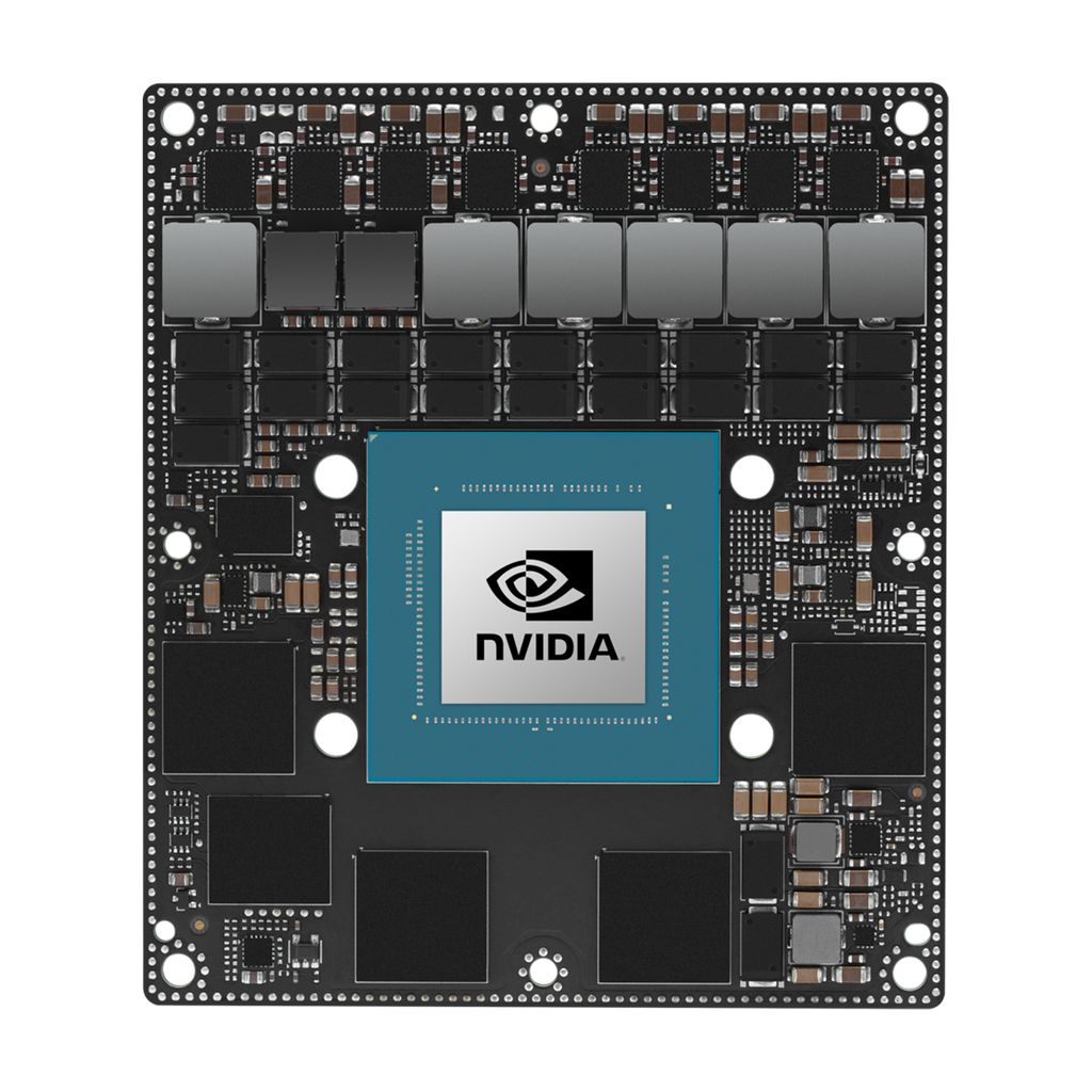 Módulo NVIDIA Jetson AGX ORIN Industrial 64GB — vista do equipamento