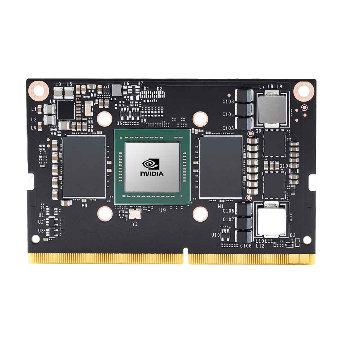 Módulo NVIDIA Jetson TX2 NX — vista do equipamento