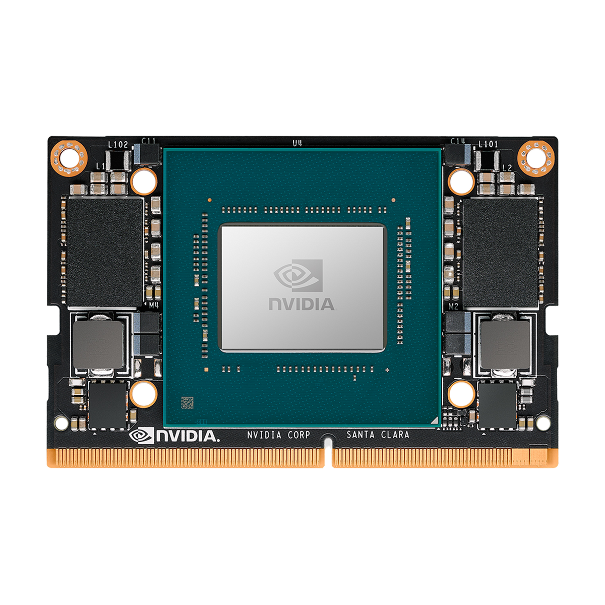 Módulo NVIDIA Jetson Xavier NX 8GB — vista do equipamento