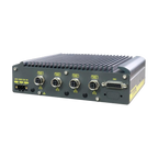 Neousys Nuvo-2615RL-H (Elkhart Lake, 4 M12 PoE, 43-160VDC, UPS) — vista do equipamento
