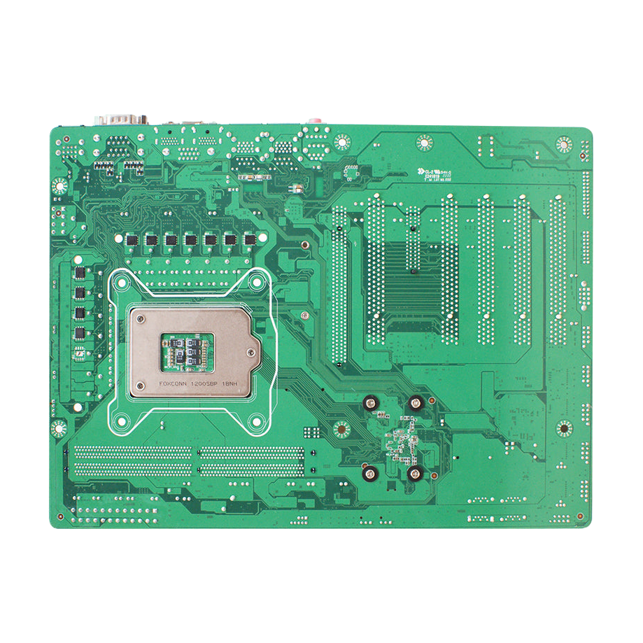 Jetway LA2H-H420E (Intel LGA1200, Chipset H420E, 2 COM, 2 LAN) — vista do equipamento