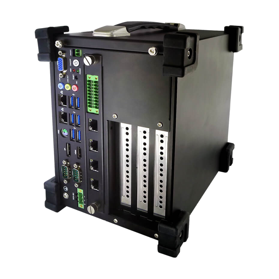 Jetway HM-1400 (Intel® SkyLake H110) — vista do equipamento