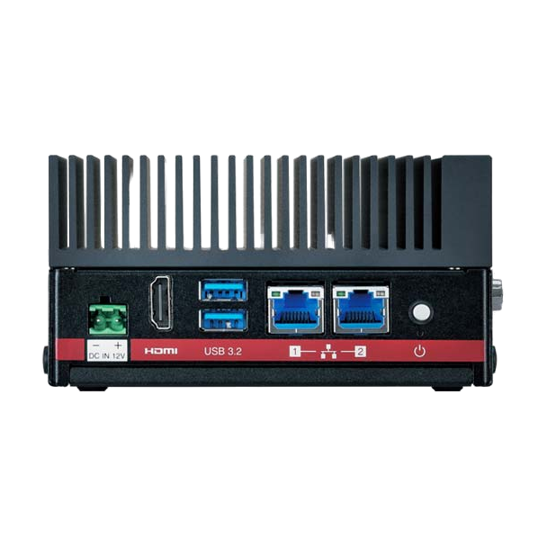 Mitac MA1 Edge AI Box PC (Nvidia Jetson Orin NX 16GB) — vista do equipamento