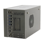 AAEON BOXER-6843-ADS (Intel 12/ 13 Gen, DDR5, 2.5GbE, NVIDIA L4) — vista do equipamento