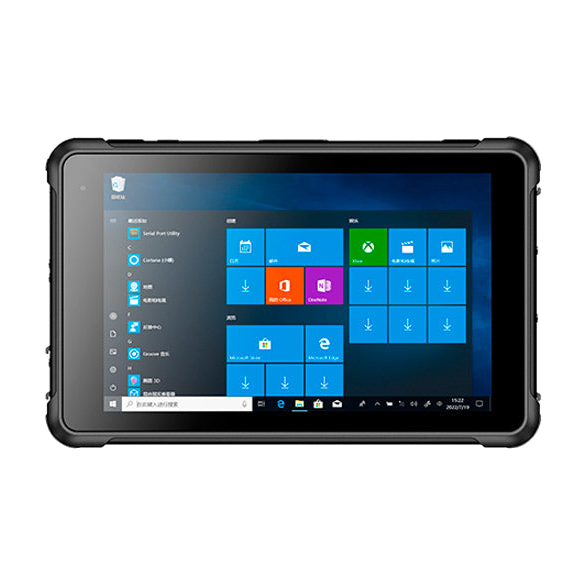 Tablet 8' TPC-GS0881 (Atom x5-Z8350, 4GB RAM, 64GB eMMC, IP67) — vista do equipamento
