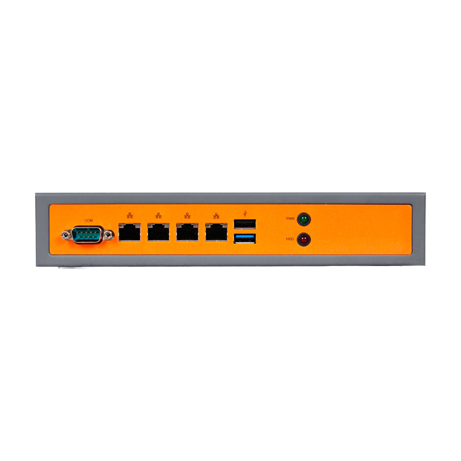 Jetway HBJC130F533MS Séries (J1900, 4/ 6 Intel GLAN, Wifi) — vista do equipamento