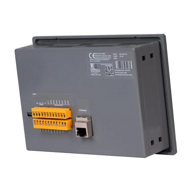 ESP-HMI-5C-VI (4* Analog In 0-10V, 4* Digital In, Wifi/BT) — vista do equipamento