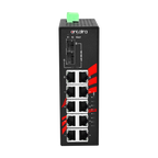 Switch POE+ LNP-1002C-SFP-24-T (8*10/100Tx + 2* GB Combo) - AGL