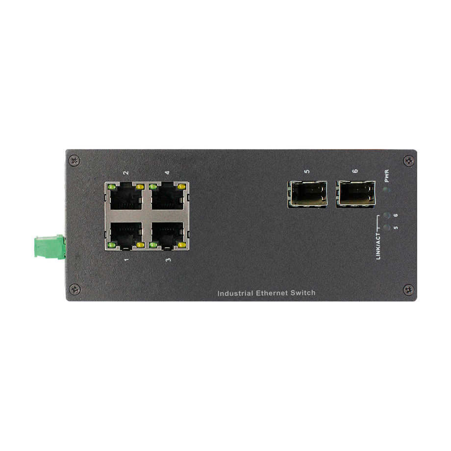 Switch JDL104G-2F (4*10/100/1000TX + 2*1000 SFP) - AGL