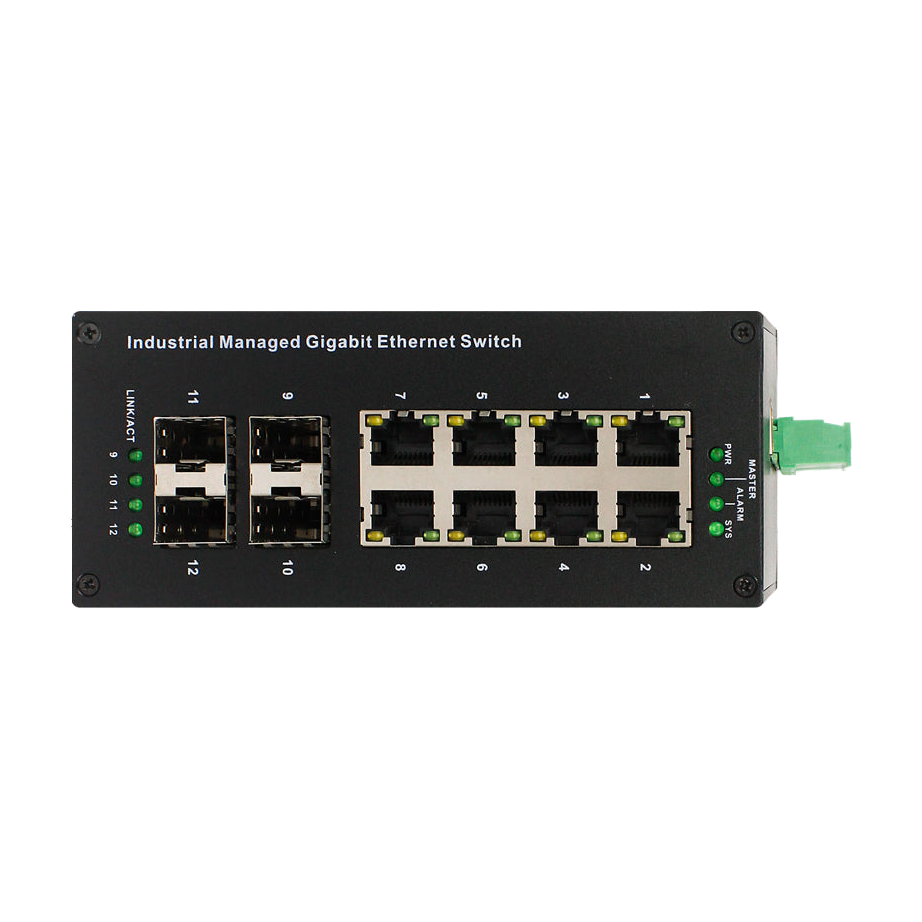 Switch JDL108GP-4F-M (8*10/100/1000Tx + 4*SFP) - AGL