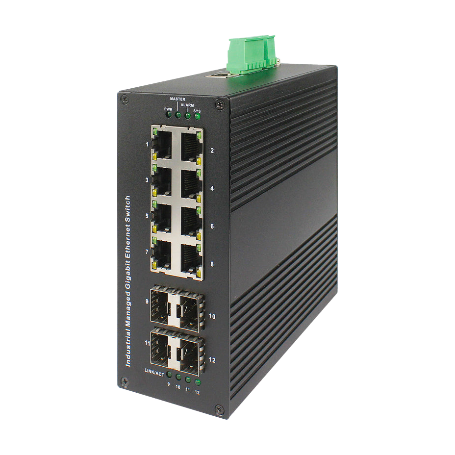 Switch JDL108GP-4F-M (8*10/100/1000Tx + 4*SFP) - AGL