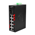 Switch PoE+ LNP-1202G-SFP (10*10/100/1000Tx + 2*100/1000 SFP) - AGL