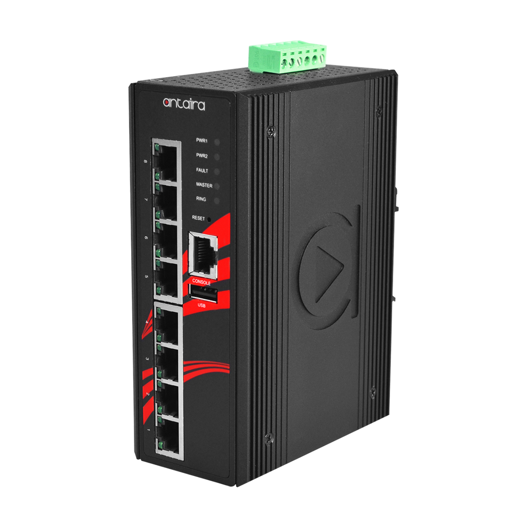 Switch PoE LMP-0800G-24-T (8*10/100/1000 BaseTx) - AGL