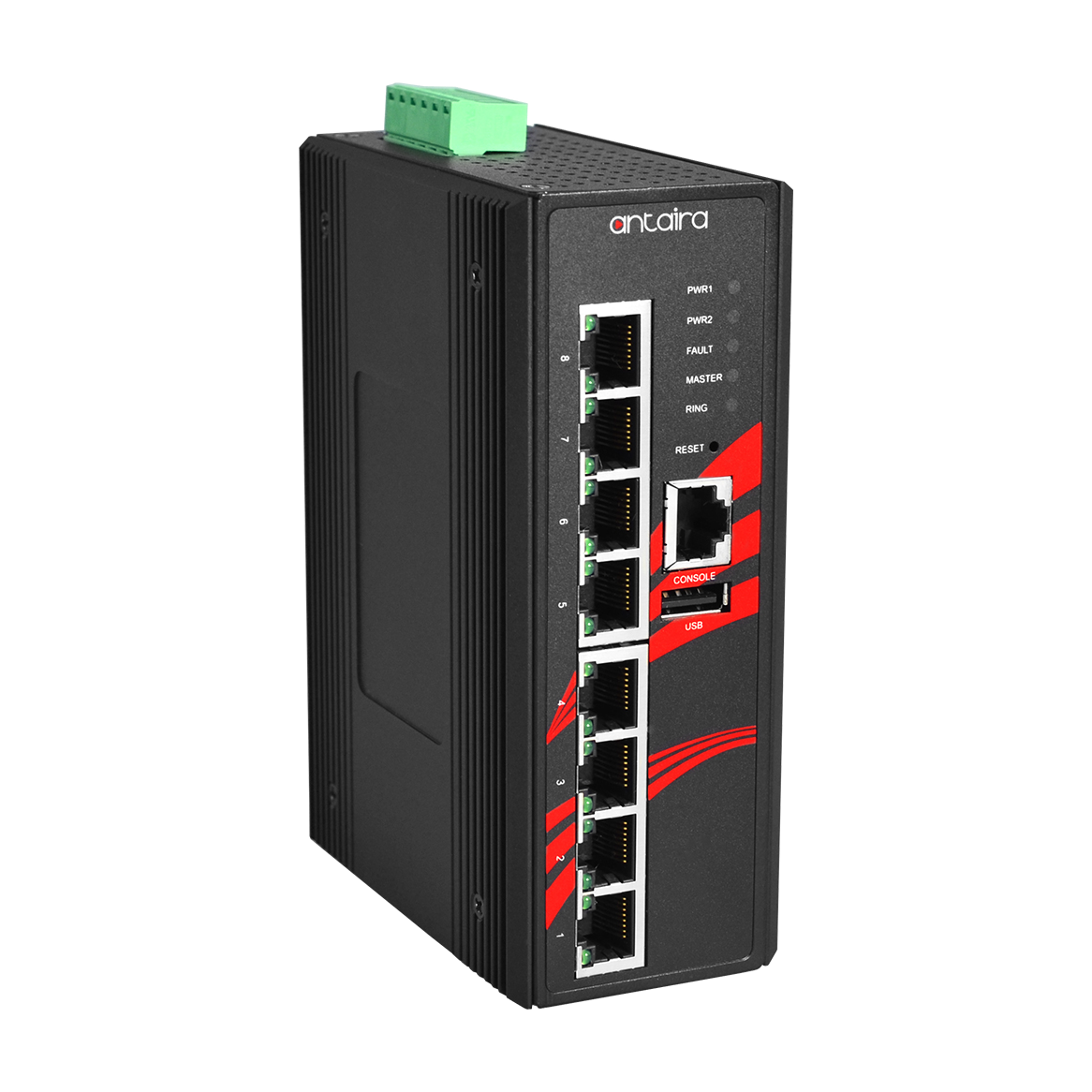 Switch PoE LMP-0800G-24-T (8*10/100/1000 BaseTx) - AGL