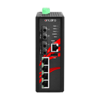 Switch PoE+ LMP-0602-ST-S3-T (4*10/100Tx + 2*ST, SM 30km) - AGL