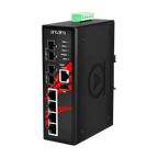 Switch LMX-0602-S3 (4*10/100Tx + 2*100Fx, Single mode 30Km) - AGL