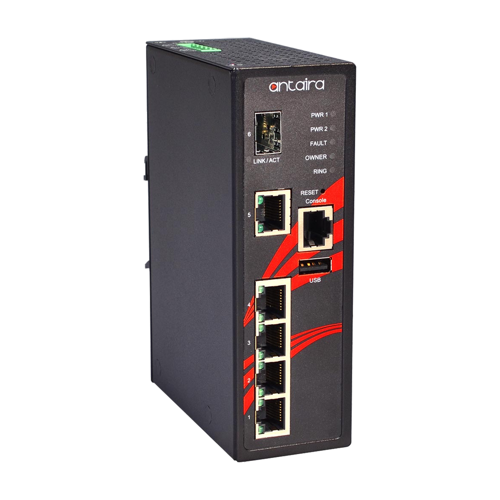 Switch LMP-0601G-SFP (4*10/100/1000Tx+1*1000Tx+1*SFP) - AGL
