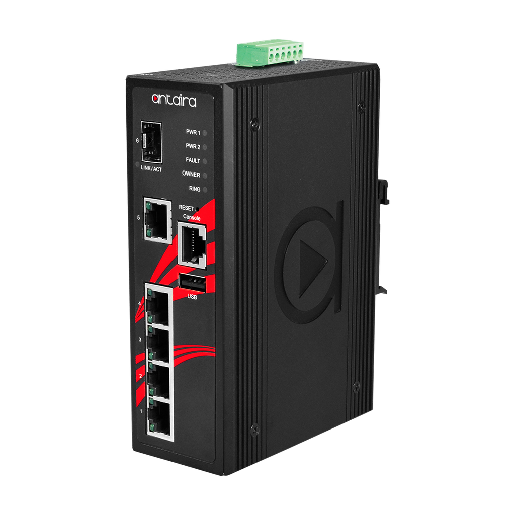 Switch LMP-0601G-SFP-24 (4*10/100/1000Tx1*1000Tx+1*SFP) - AGL
