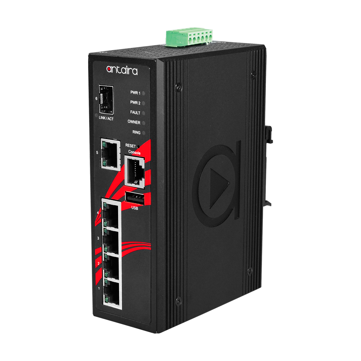 Switch LMP-0601G-SFP-24 (4*10/100/1000Tx1*1000Tx+1*SFP) - AGL