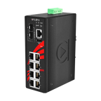 Switch PoE+ LMP-1002G-SFP-24 (8*10/100/1000Tx + 2*SFP 100/1000) - AGL