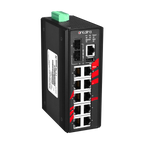 Switch LMP-1202G-SFP-T (8x PoE+ 1000Tx+2*10/100/1000Tx+2*SFP100/1000) - AGL
