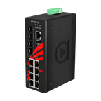 Switch PoE+ LMP-1204G-SFP (8*10/100/1000Tx + 4*100/1000 SFP) - AGL