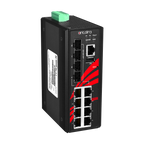 Switch PoE+ LMP-1204G-SFP-T (8*10/100/1000Tx + 4*100/1000 SFP) - AGL