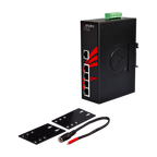 Switch PoE+ LNP-0500-24 (4*10/100Tx 30W Porta + 1*10/100Tx) - AGL