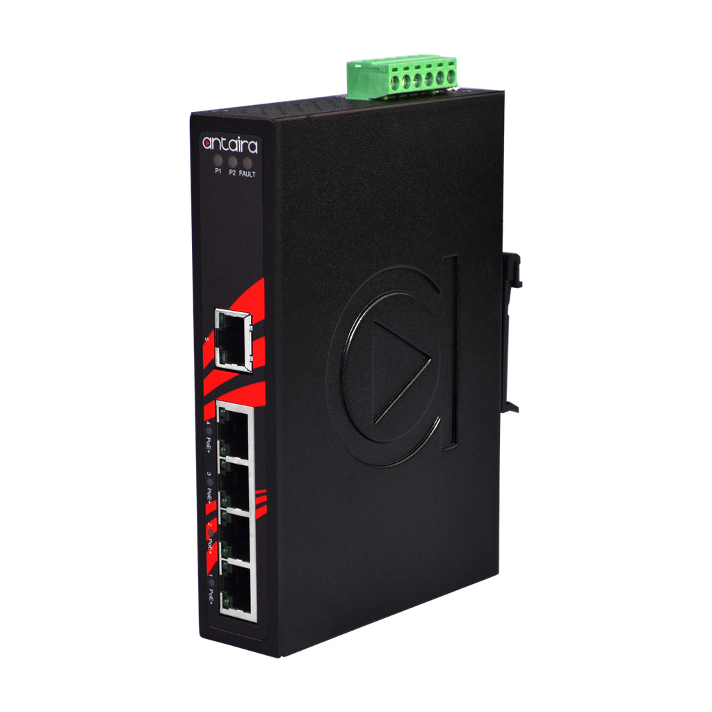 Switch PoE+ LNP-0500-T (4*10/100Tx 30W Porta + 1*10/100Tx) - AGL