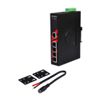 Switch PoE+ LNP-0500-T (4*10/100Tx 30W Porta + 1*10/100Tx) - AGL