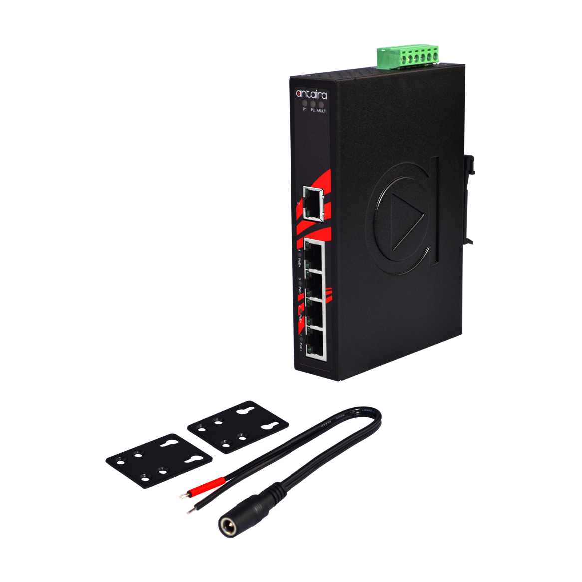Switch PoE+ LNP-0500-T (4*10/100Tx 30W Porta + 1*10/100Tx) - AGL