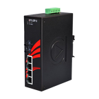 Switch PoE+ LNP-0501-ST-M-T (4*10/100Tx + 1*100Fx ST MM 2Km) - AGL