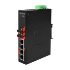 Switch PoE+ LNP-0501-ST-M-T (4*10/100Tx + 1*100Fx ST MM 2Km) - AGL