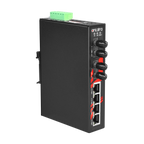 Switch PoE+ LNP-0602-ST-S3 (4*10/100Tx + 2*100Fx ST SM 30Km) - AGL