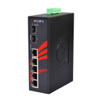 Switch LNP-0702C-SFP-24-T (4* 10/100Tx 30W, 1* 10/100Tx + 2* SFP) - AGL