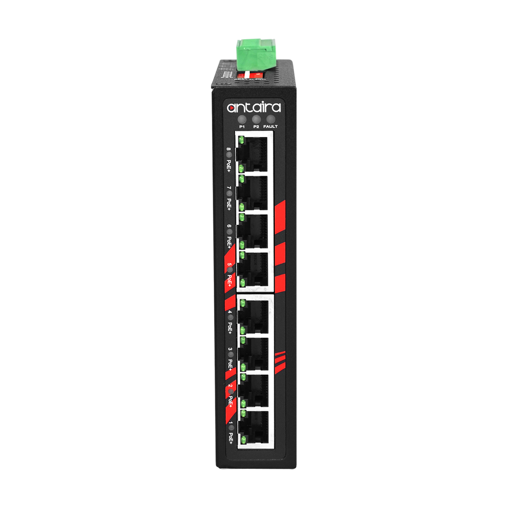 Switch LNP-0800-T (8* 10/100Tx 30W porta) - AGL