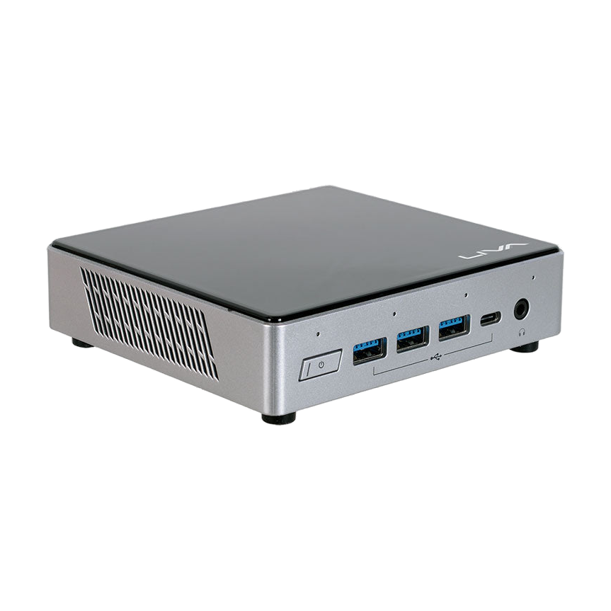 Mini PC ECS LIVA Z3 Plus (Intel i5-10210U, 2* LAN, Alexa A4PC) - AGL