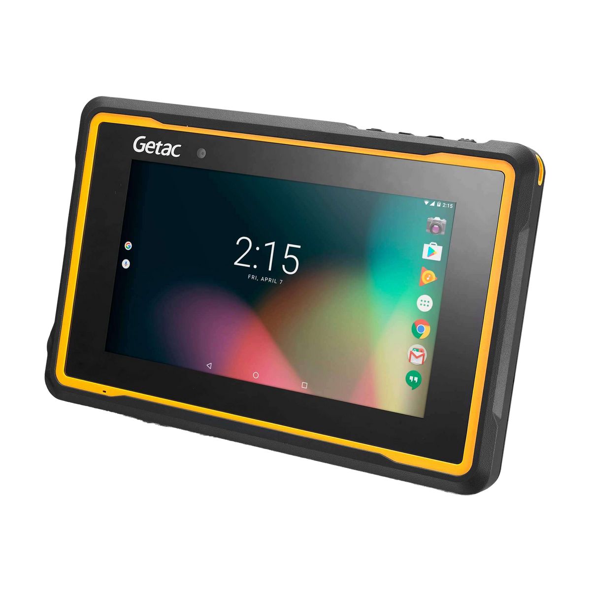 Tablet 7' Getac ZX70 (Android 7, IP67, BT, Wi-Fi, GPS, RFID) — vista do equipamento