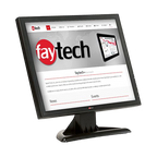 Monitor 15' FT15TMB Resistive Touch — vista do equipamento
