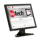 Monitor 17' FT17TMB Resistive Touch — vista do equipamento