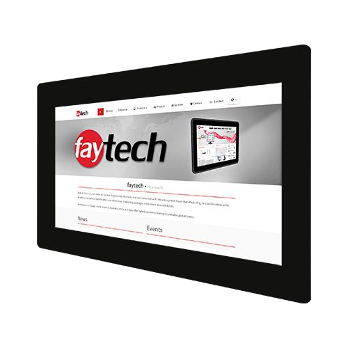 Monitor 11.6' FT116TMCAPOFHBOB Open Frame Capacitive Touch — vista do equipamento