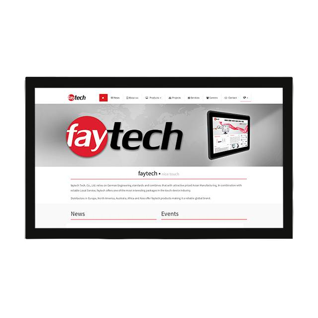 Monitor 43' FT43HDKTMCAPHBOB Open Frame Capacitive Touch — vista do equipamento
