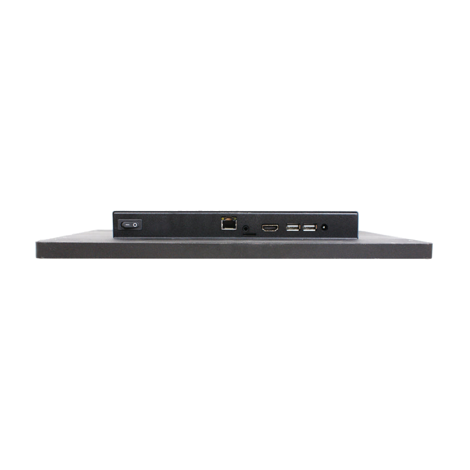 Panel PC 13.3' HPC-P133 (ARM RK3288 1.8GHz, 2GB/ 8G ROM, PoE) — vista do equipamento