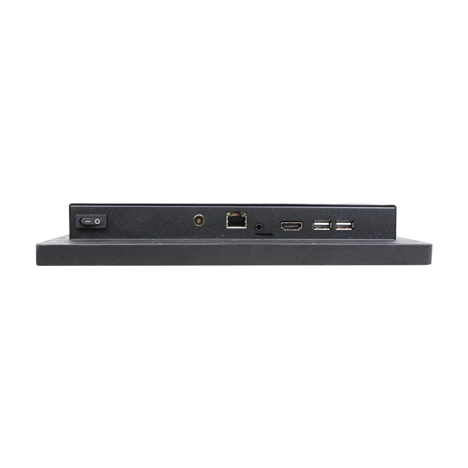 Panel PC 10.1' HPC-WV101 (ARM RK3288 1.8GHz, 2GB/ 8G, 9~36V) — vista do equipamento